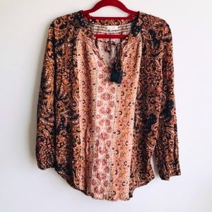 🎀Mason & Belle Small Size Balloon Arms Ladies Blouse Top